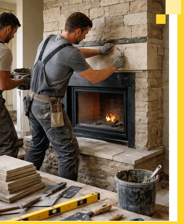 Проектирование и установка открытых каминов в Лиски