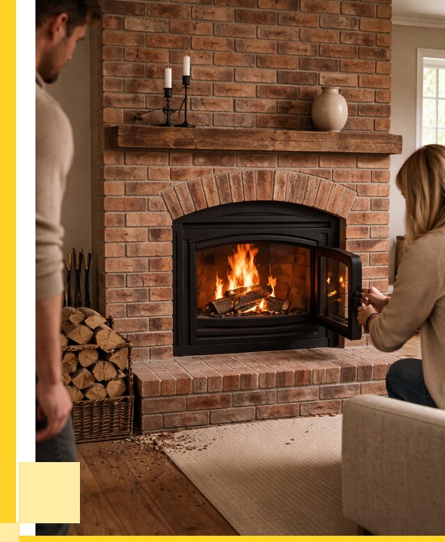 Кирпичные камины под ключ в Лиски от 164115 р. | ЭриданЛск