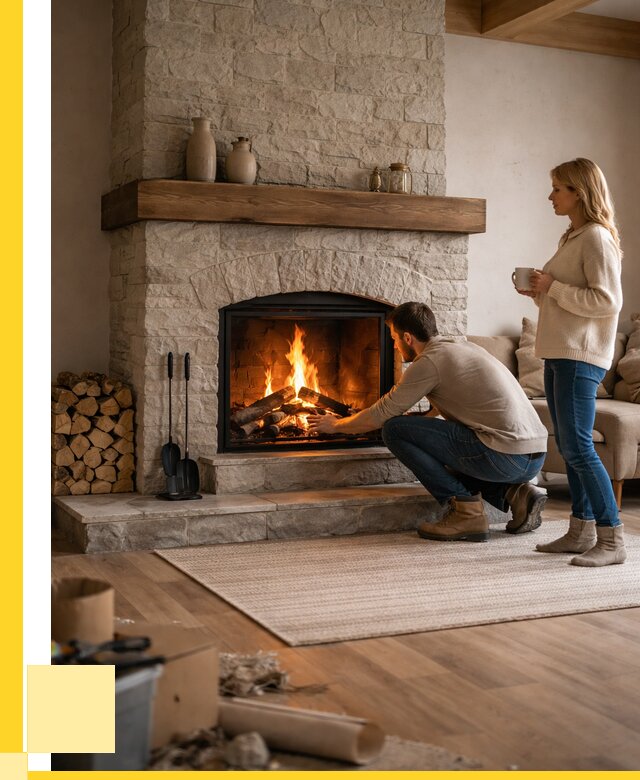 Камины для загородного дома в Лиски от 382935 р., ЭриданЛск