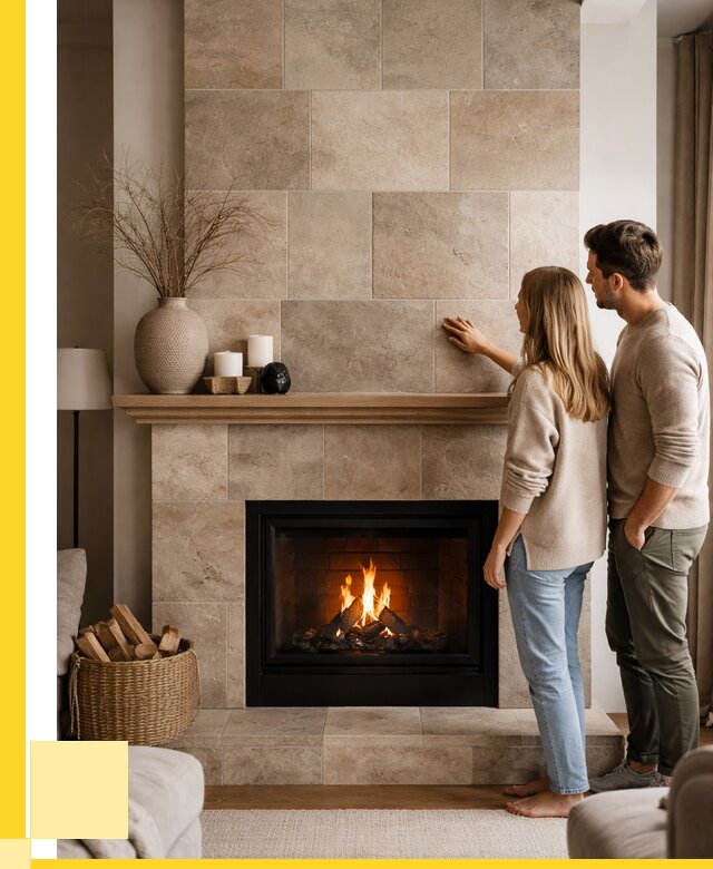 Облицовка каминов керамогранитом в Лиски от 4923 р. | ЭриданЛск