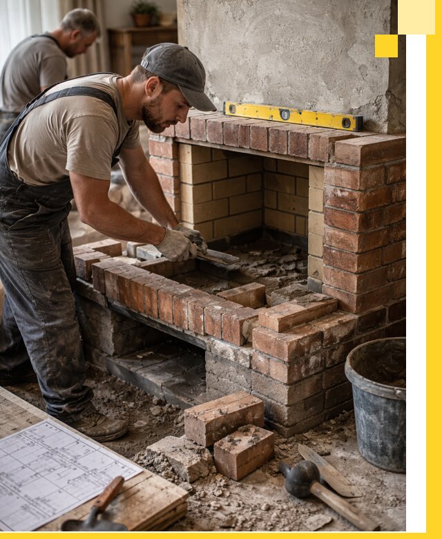 Изготовление и установка каминопечей под ключ в Лиски