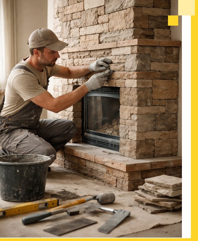 Проектирование и установка печей-каминов под ключ в Лиски