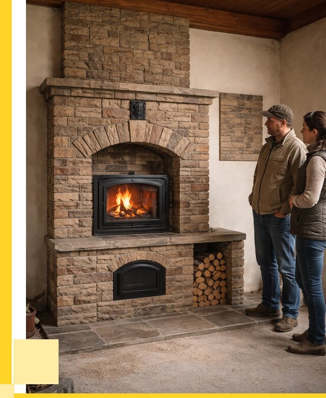 Кирпичная печь под ключ в Лиски от 164115 р. | ЭриданЛск