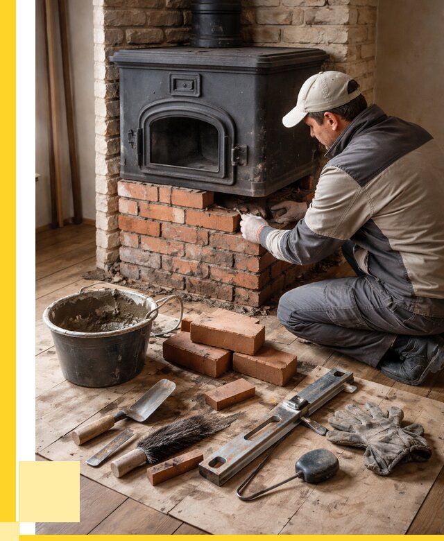 Ремонт печей в Лиски от 13129 р., услуги печника ЭриданЛск