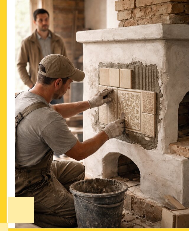 Отделка печей и банных печей в Лиски от 38294 р. | ЭриданЛск