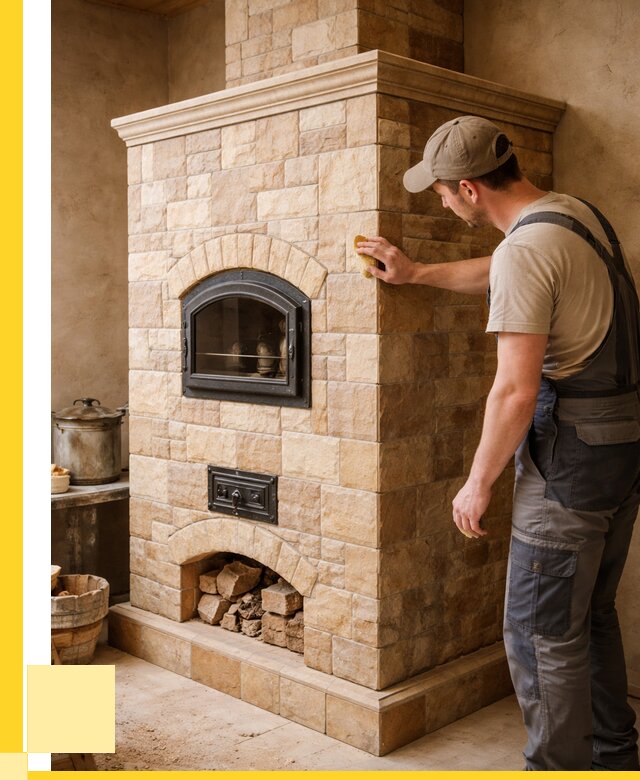 Облицовка печей в Лиски от 4923 р. под ключ | ЭриданЛск