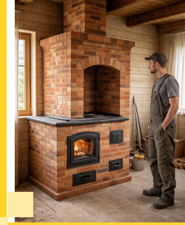 Кирпичные печи в Лиски: купить от 164115 р. | ЭриданЛск