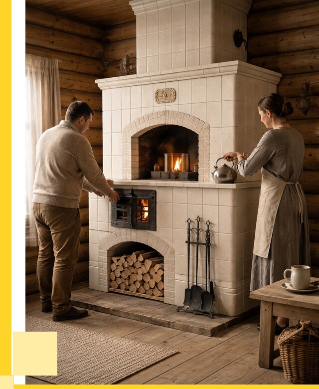 Русские печи в Лиски: установка от 164115 р. ЭриданЛск