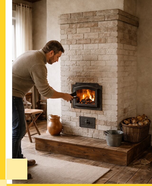 Печь голландка из кирпича в Лиски от 92999 р. | ЭриданЛск