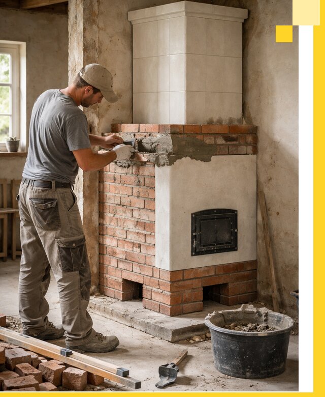 Изготовление и установка печей-голландок под ключ в Лиски