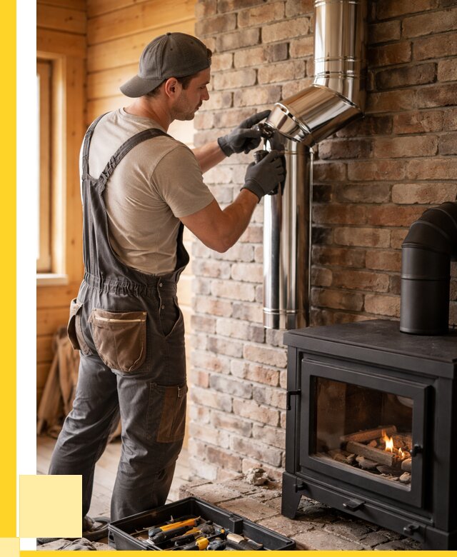 Монтаж дымоходов для печей в Лиски от 8206 р. | ЭриданЛск