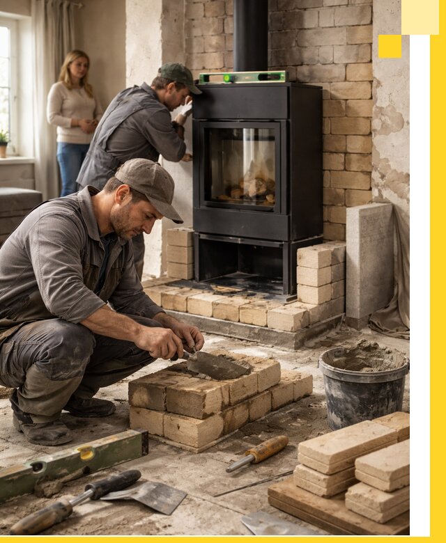 Печи и камины под ключ: проект, установка в Лиски