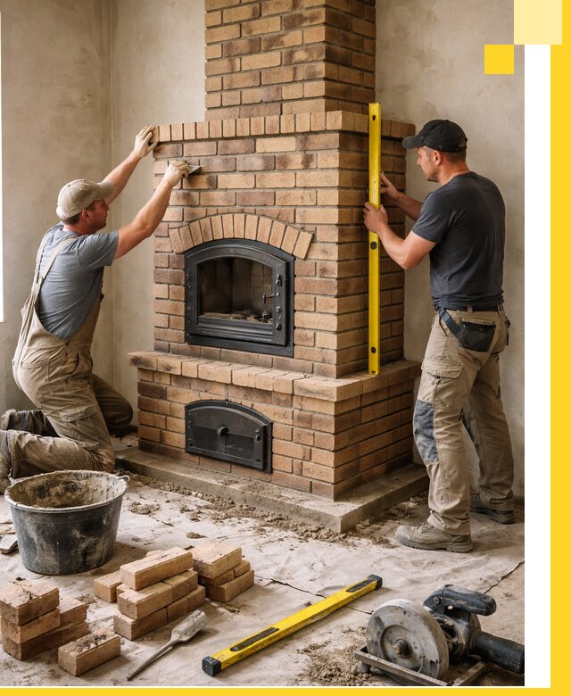 Продажа и установка печей и каминов для дома под ключ в Лиски