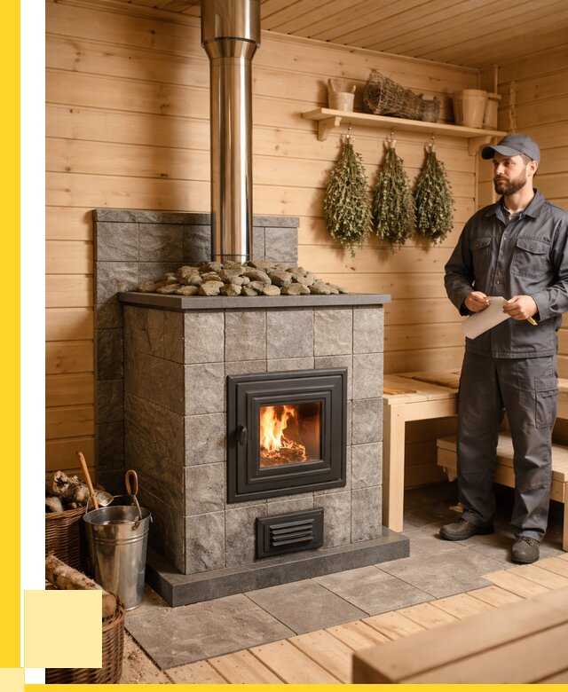 Печи для бани под ключ в Лиски от 131292 р. | ЭриданЛск