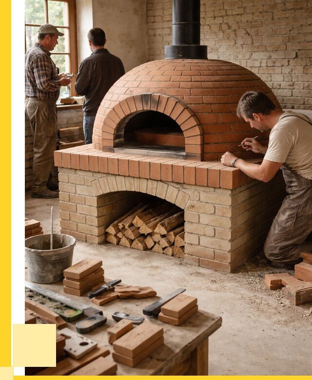 Помпейская печь дровяная для пиццы в Лиски | ЭриданЛск от 218820 р.