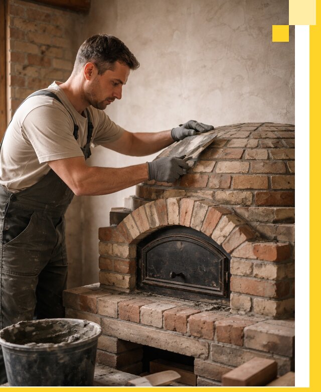 Изготовление и монтаж помпейских печей на заказ в Лиски