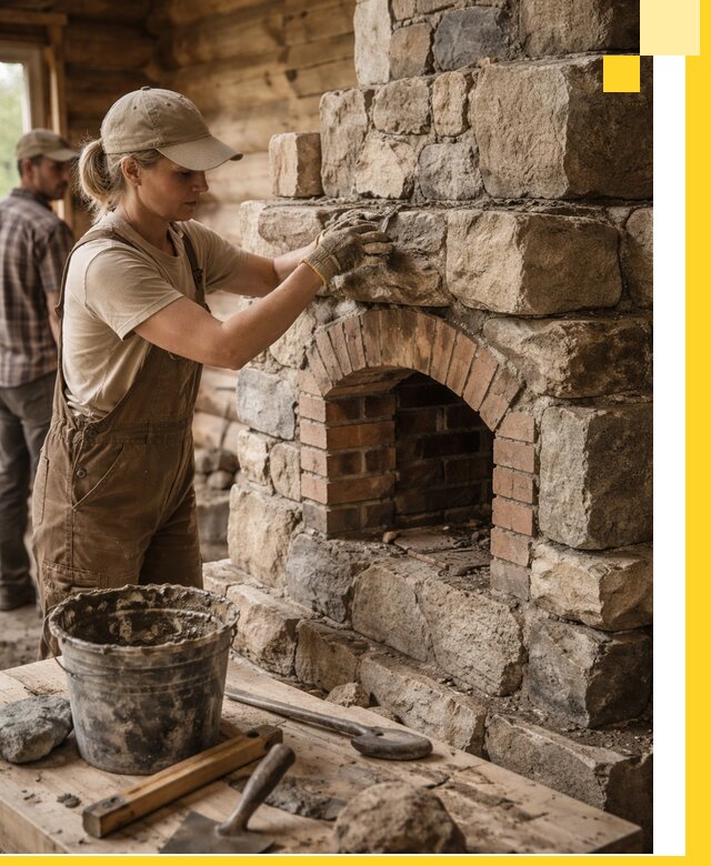 Каменные печи на заказ и монтаж в Лиски, долговечные решения