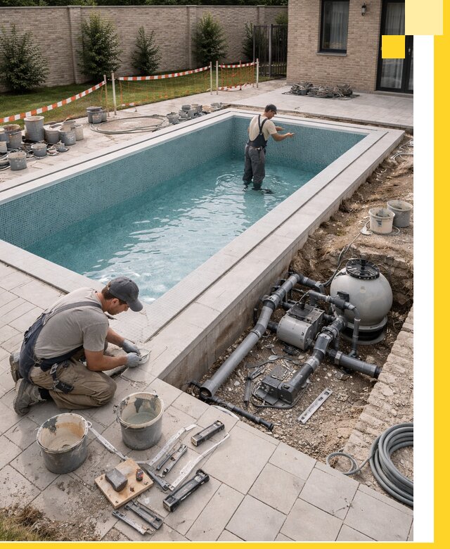 Строительство бассейнов под ключ в Лиски: проекты и монтаж