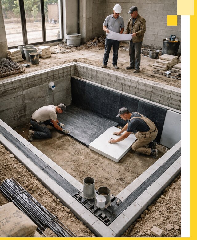 Проекты частных и общественных бассейнов под ключ в Лиски