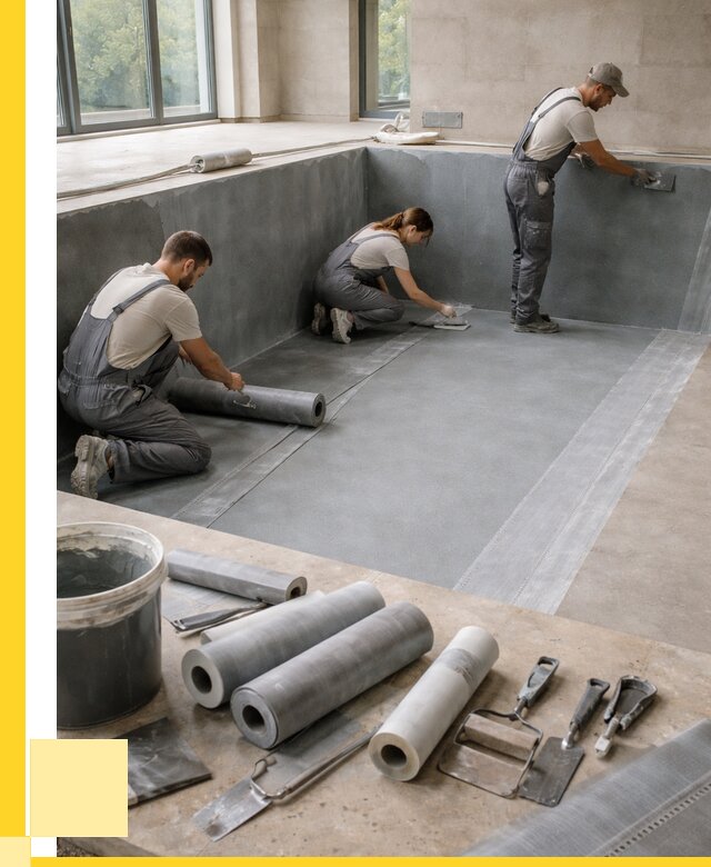 Гидроизоляция бассейнов в Лиски от 2188 р., ЭриданЛск