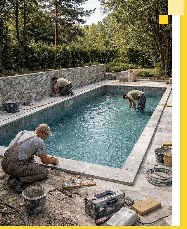 Проектирование и строительство частных бассейнов в Лиски