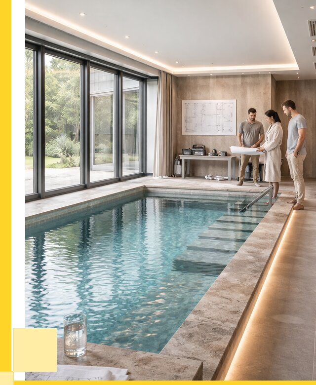 Закрытые бассейны под ключ в Лиски от 2735250 р. | ЭриданЛск