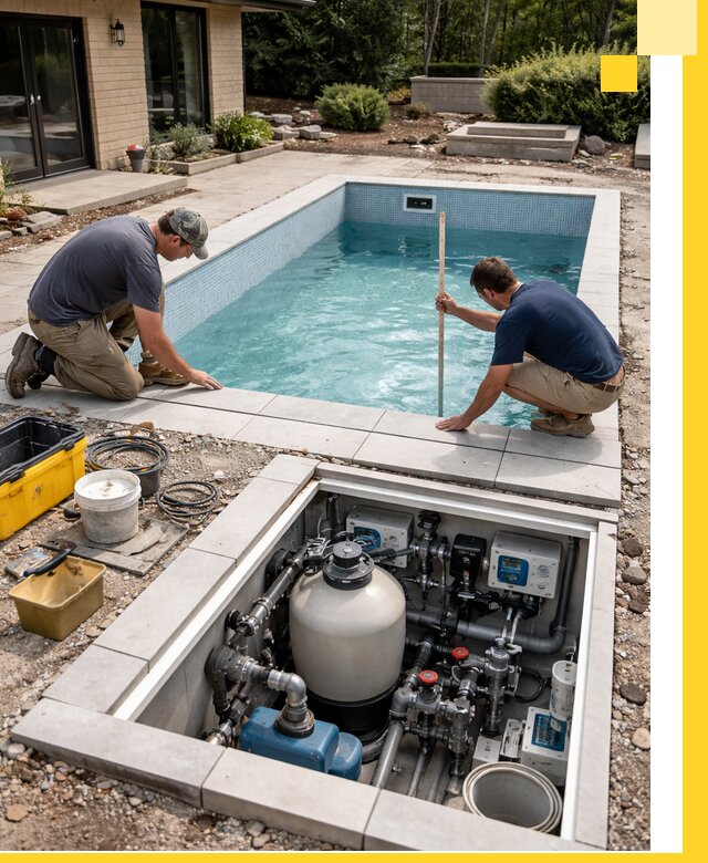 Строительство качественных домашних бассейнов под ключ в Лиски