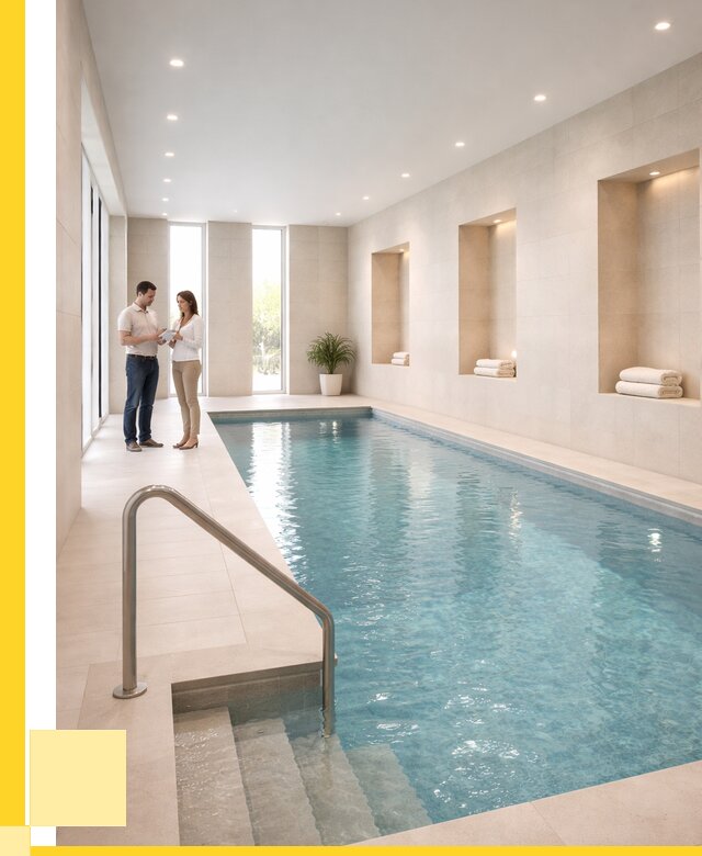 Бассейны в помещении под ключ в Лиски от 1641150 р. | ЭриданЛск