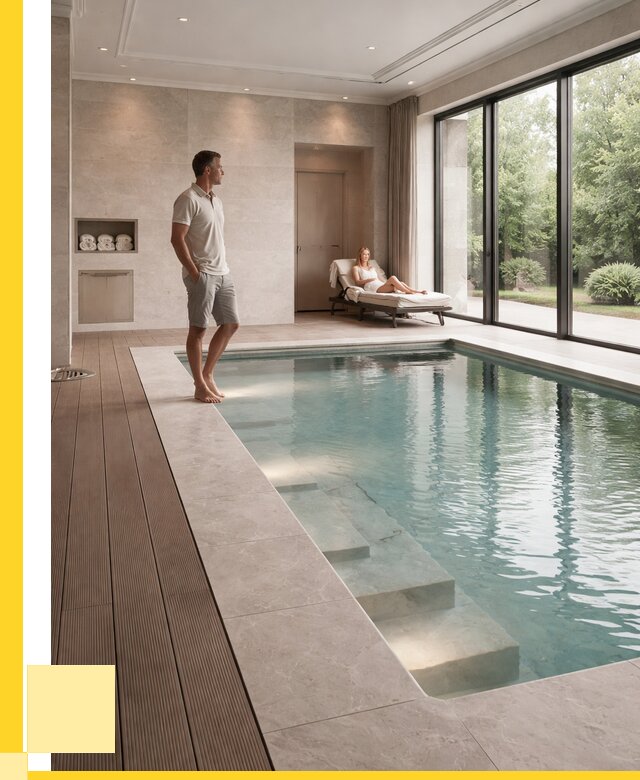 Бассейны в коттедже под ключ в Лиски от 1312920 р. | ЭриданЛск