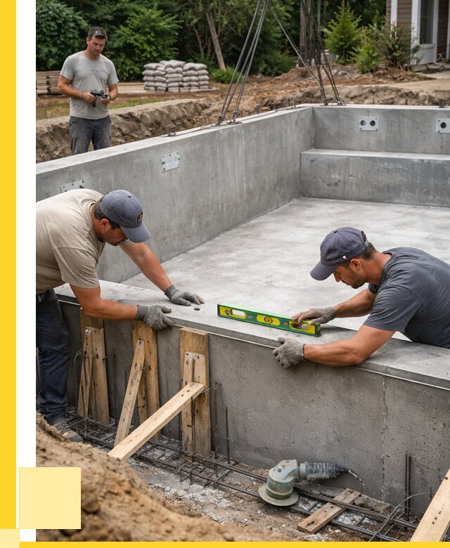 Монтаж чаши бассейна в Лиски под ключ от 273525 р., ЭриданЛск