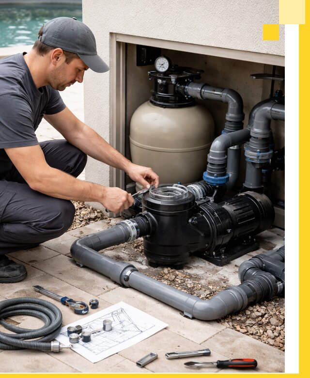 Поставка, монтаж и сервис насосов для бассейнов в Лиски