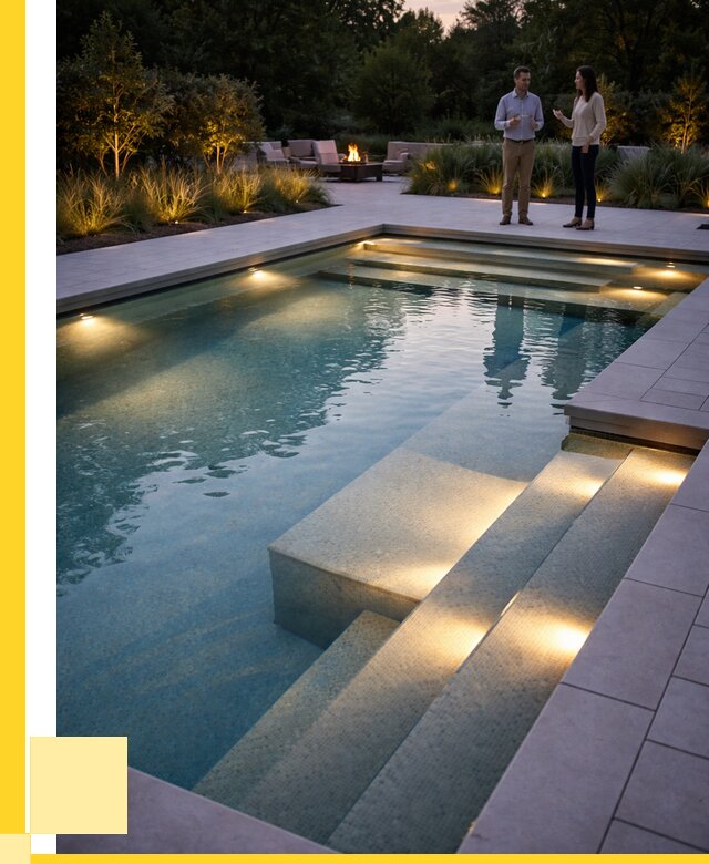 Освещение бассейнов в Лиски под ключ от 27353 р. | ЭриданЛск