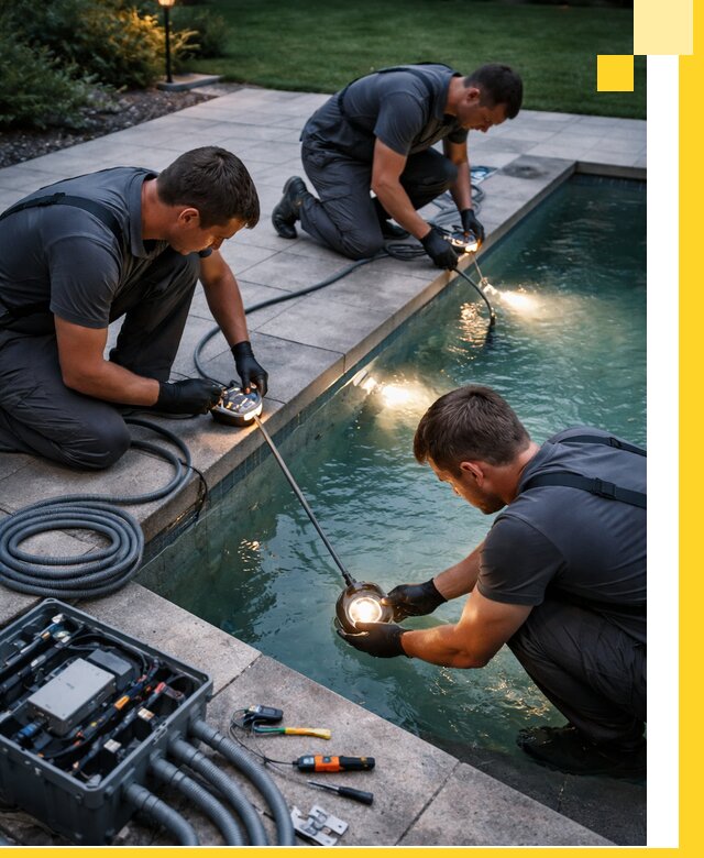 Профессиональное освещение бассейнов в Лиски: дизайн и монтаж