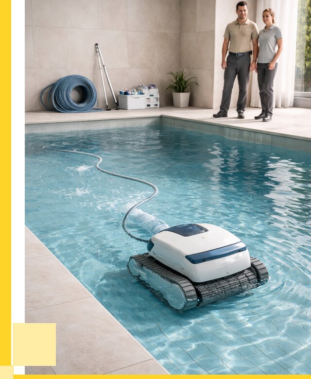 Роботы пылесосы для бассейнов в Лиски от 92999 р. | ЭриданЛск
