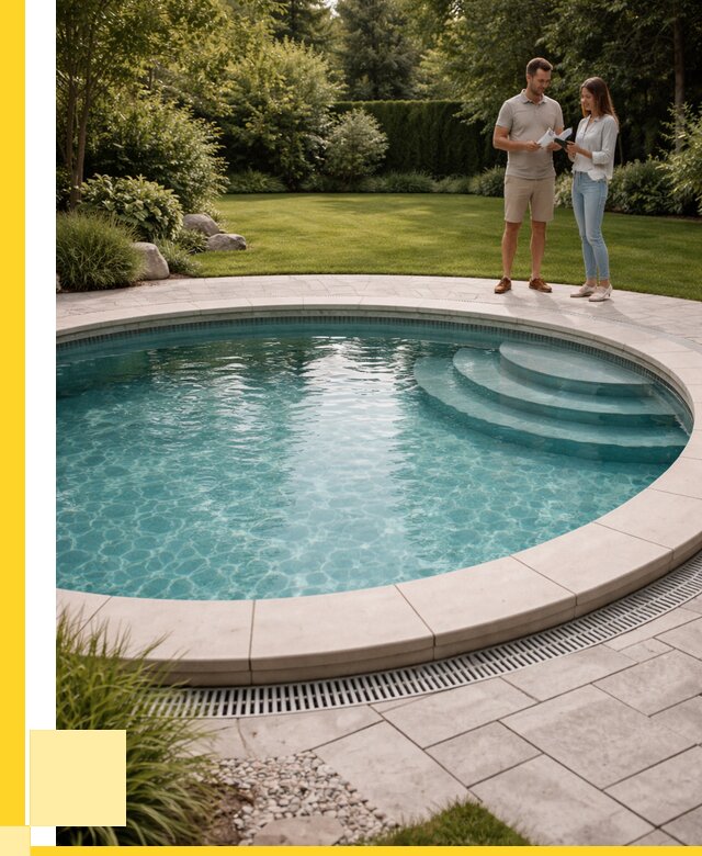 Круглые каркасные бассейны купить в Лиски от 273525 р. | ЭриданЛск