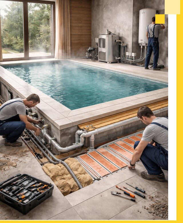 Проектирование и строительство тёплых бассейнов в Лиски