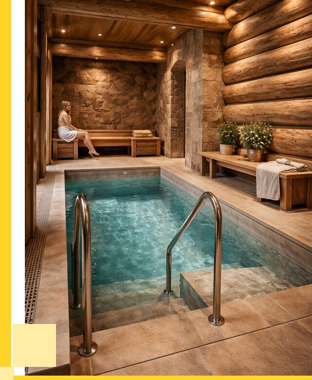 Аренда бани с бассейном в Лиски от 1641150 р. | ЭриданЛск