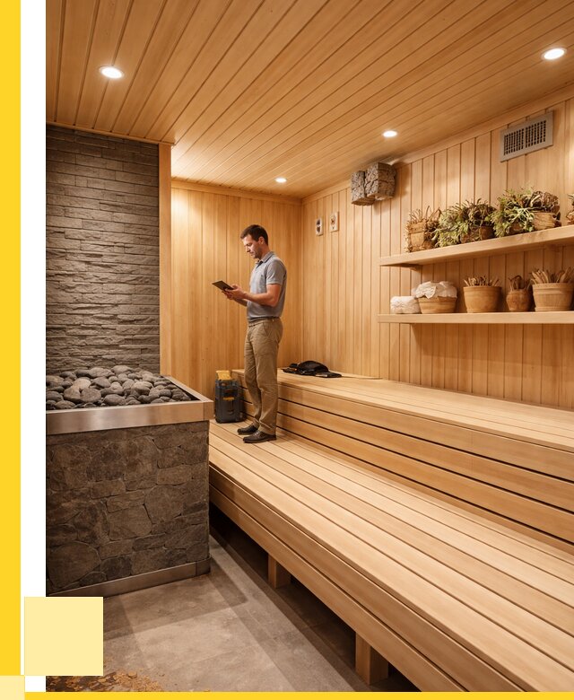 Сауна под ключ в Лиски: от 492345 р. | Строительство — ЭриданЛск