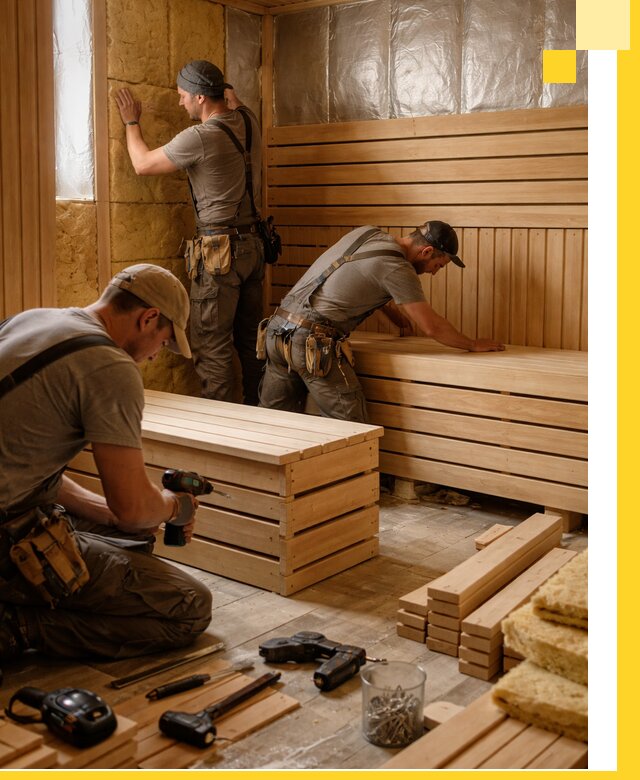 Профессиональное строительство саун под ключ в Лиски