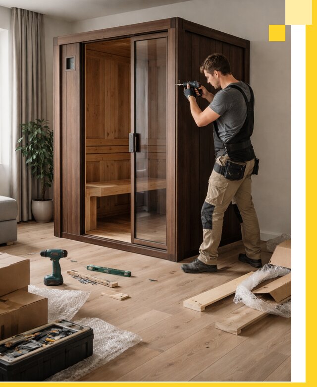 Установка и производство мини саун под ключ в Лиски