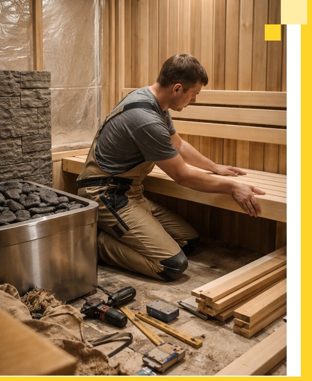 Сауны для дома под ключ с проектированием и монтажом в Лиски