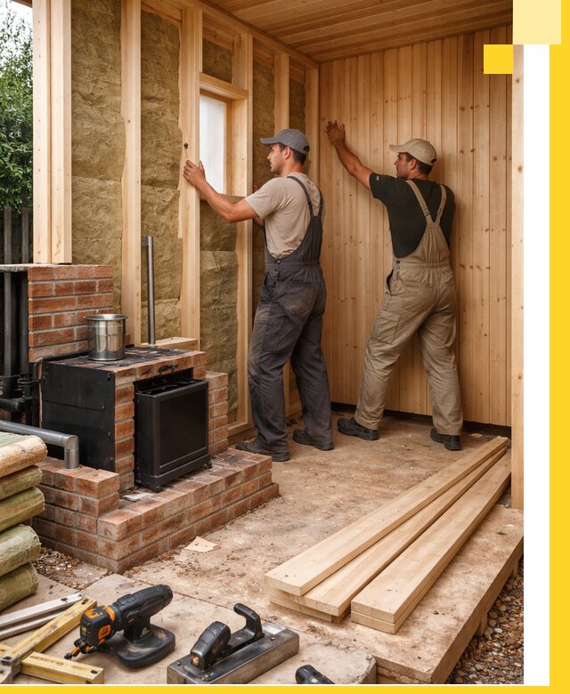 Строительство и установка дачных саун под ключ в Лиски