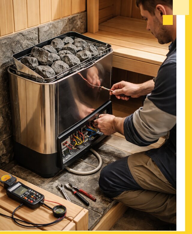 Продажа и установка электрокаменок для саун в Лиски