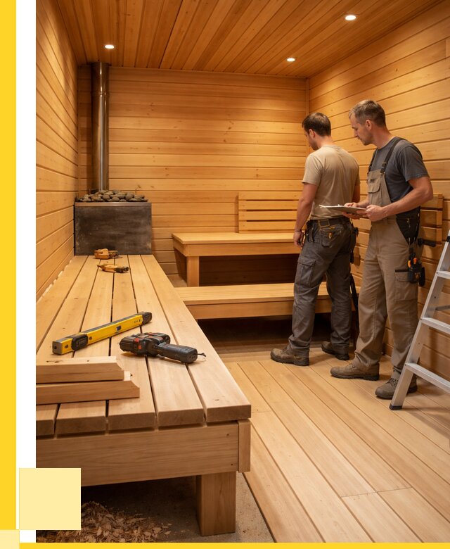 Отделка бань и саун в Лиски по цене от 4923 р. | ЭриданЛск