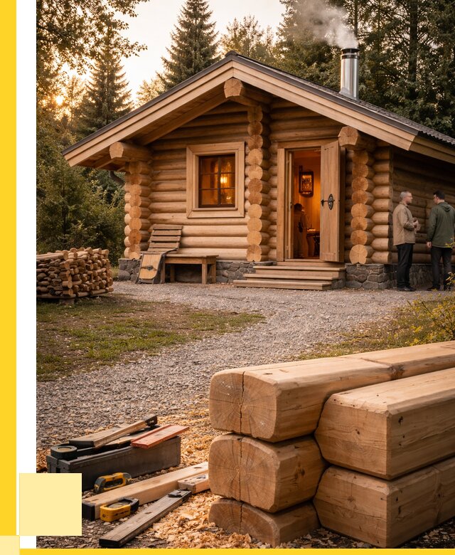 Строительство бань и комплексов в Лиски от 492345 р.| ЭриданЛск