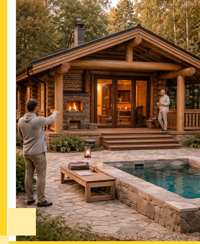 Проекты бань и хамам в Лиски от 27353 р. | ЭриданЛск