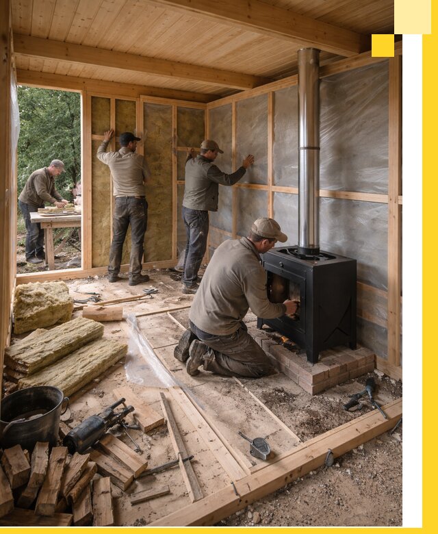 Профессиональный монтаж бань под ключ в Лиски для дома