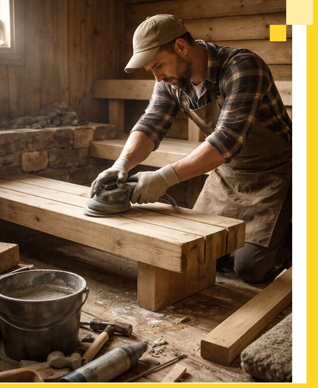 Ремонт бань под ключ в Лиски с гарантией качества и сроков