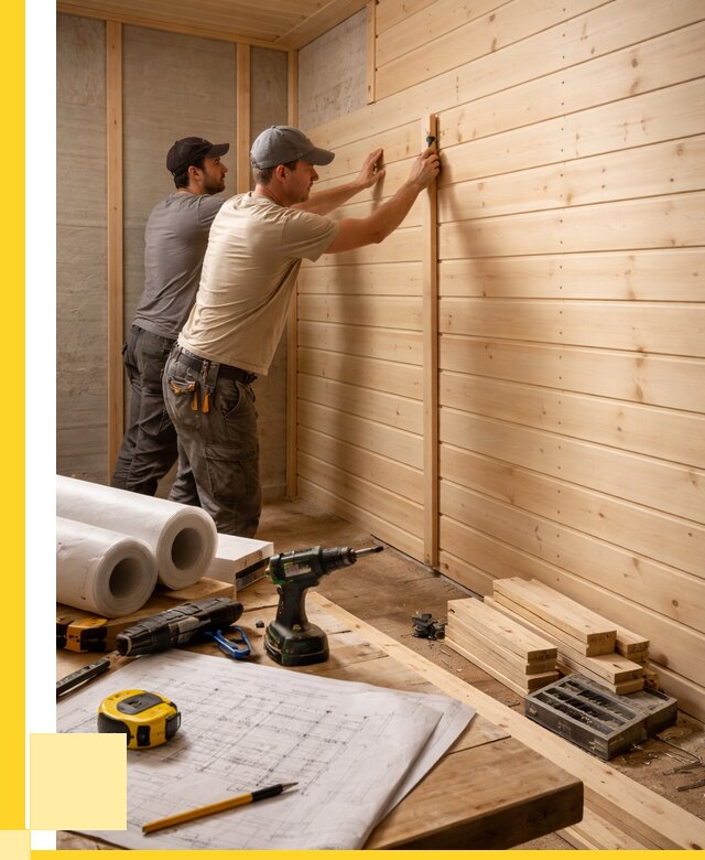 Обшивка бани вагонкой в Лиски от 1313 р., ЭриданЛск