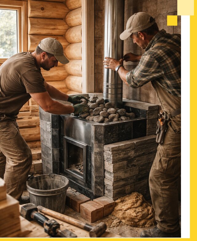 Строительство и отделка русских бань под ключ в Лиски